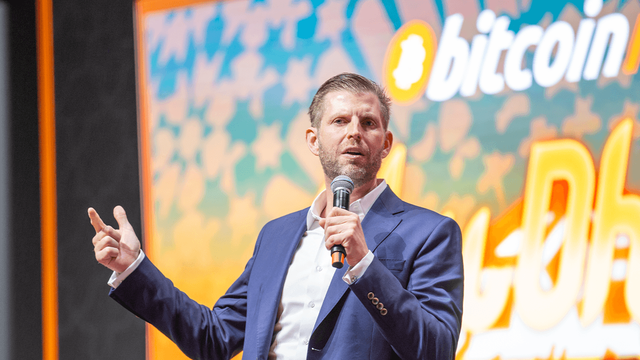 ETH Rally Wipes Out $173M in Shorts—Eric Trump Says it Puts a 'Smile on My Face'