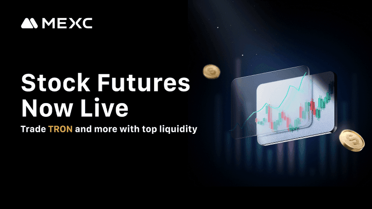MEXC 扩展股票期货组合，上市 Tron Inc. (NASDAQ: TRON)，推出 TRON/USDT 交易对