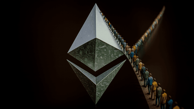 Ethereum Exit Queue Hits Peak High Since 2022 Proof-of-Stake Transition