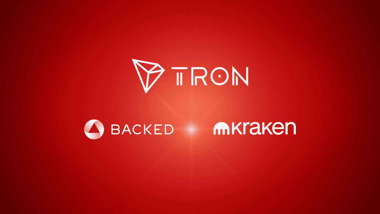 Kraken and Backed Announce Strategic Collaboration With TRON DAO to Broaden Access to Tokenized Equities