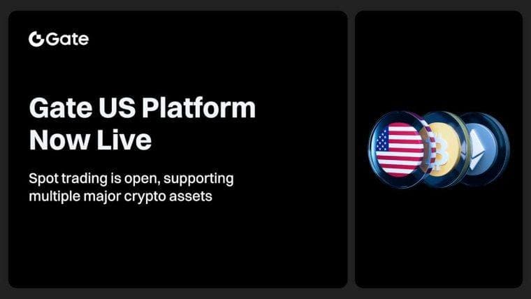 Gate US 正式启动，为美国客户提供安全和合规的加密交易