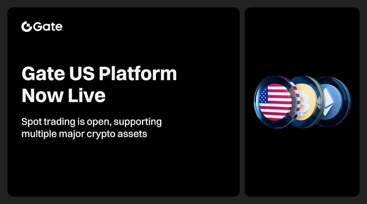 Gate US se lansează oficial pentru a oferi tranzacționare cripto sigură și conformă clienților din SUA.