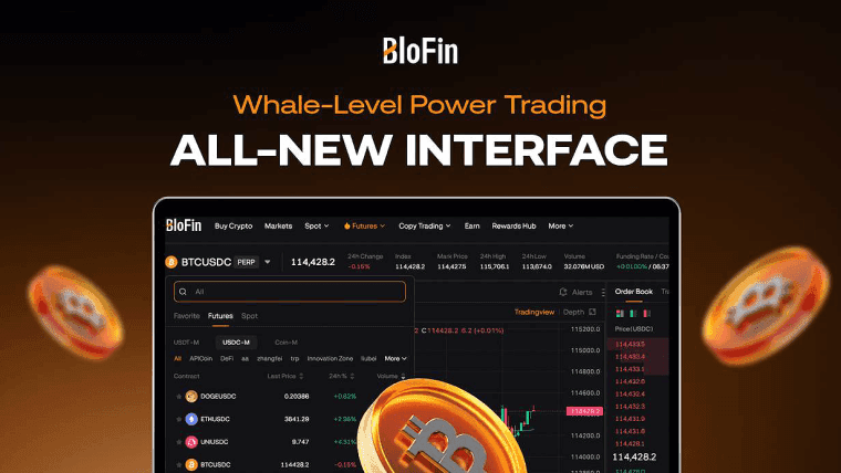 BloFin通过升级的消息中心和平台增强功能扩展全球访问和交易功能