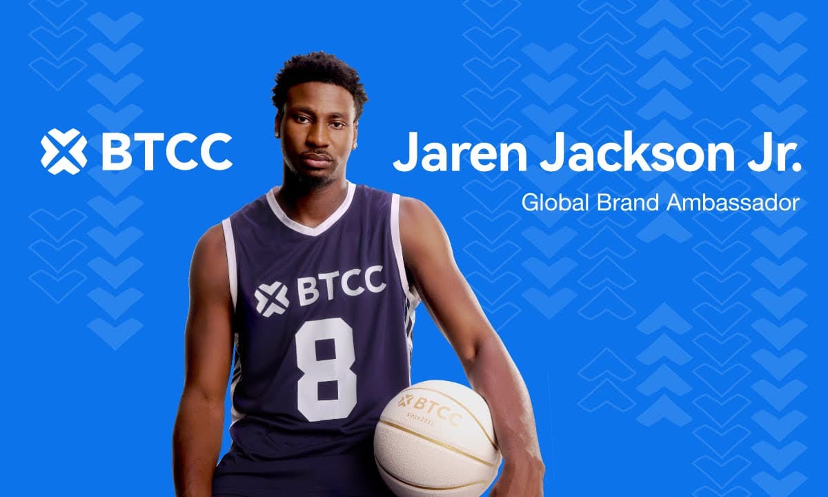 BTCC Exchange kunngjør første sportssponsing med NBA's Jaren Jackson Jr.