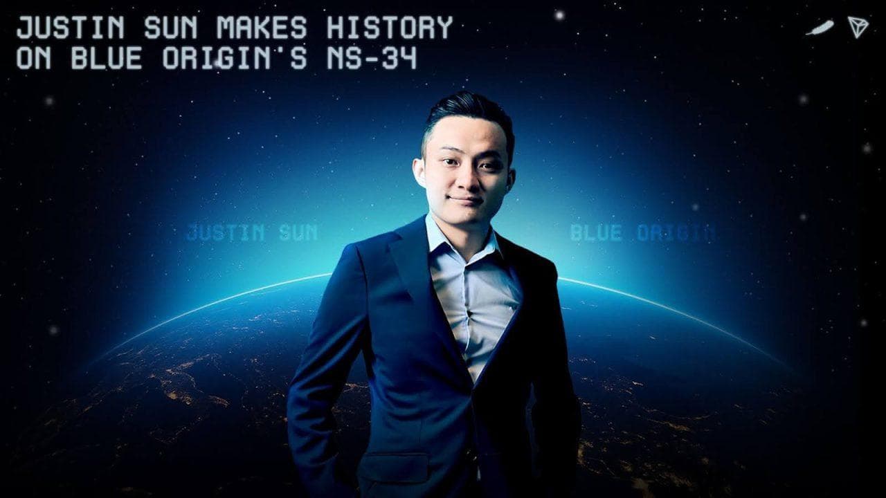 Justin Sun entre dans l'Histoire en tant que plus jeune astronaute commercial chinois avec le vol spatial NS-34 de Blue Origin