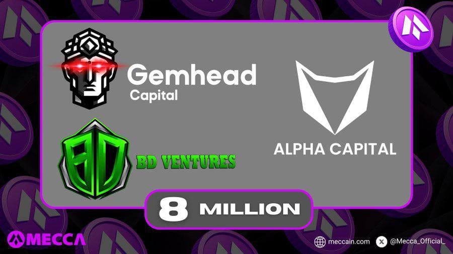 Mecca获得800万美元战略融资，旨在加强开发和推动行业进步