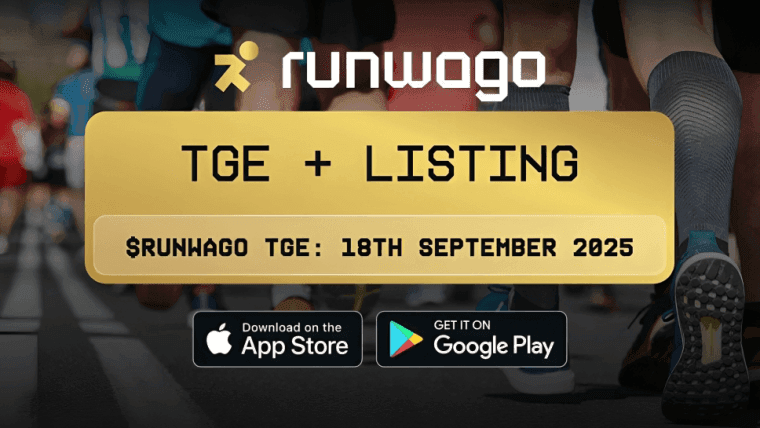 Runwago annonce la date officielle du TGE $RUNWAGO : 18 septembre 2025