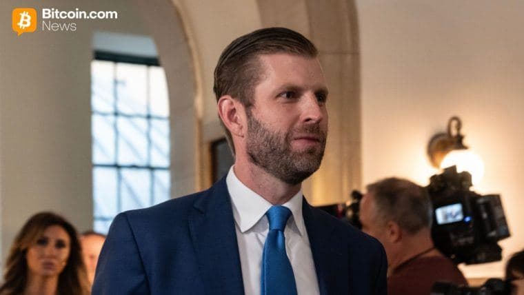 エリック・トランプ、ビットコインが100万ドルに達すると信じるが、予測市場は異なる予測を示す