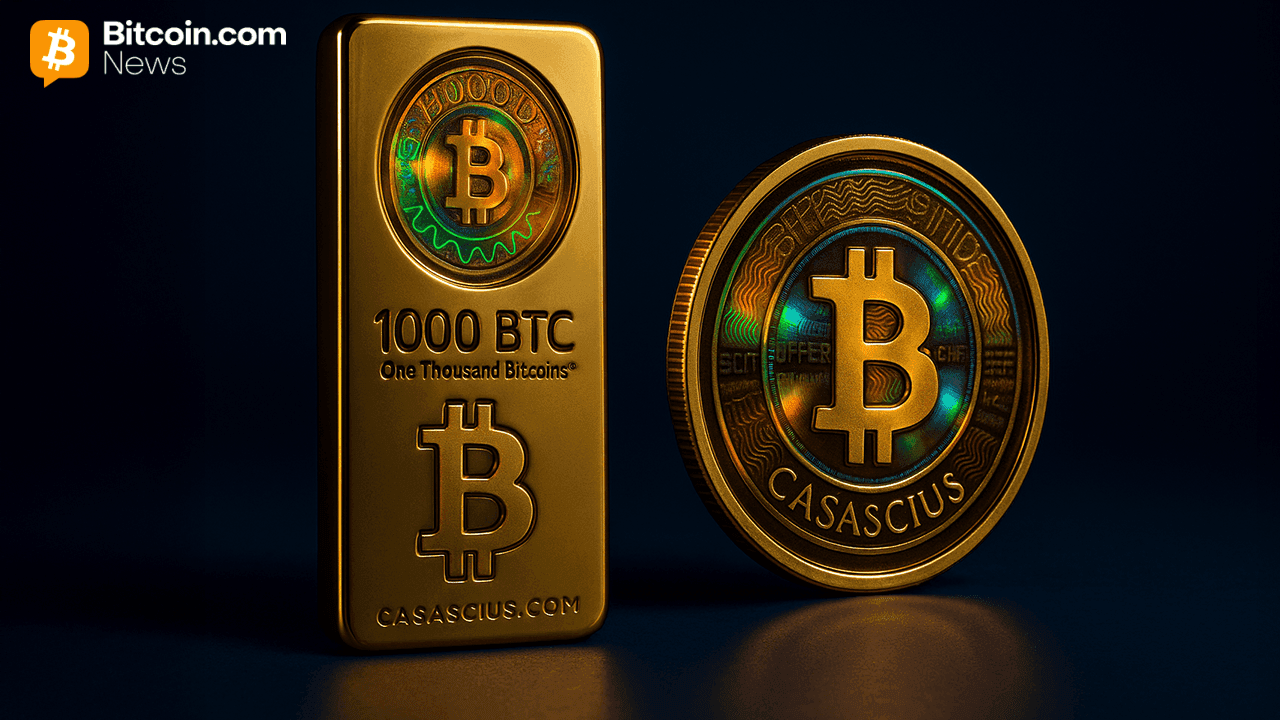 $4 milliarder begravet i messing, sølv og guld: De uindløste Casascius-mønter beskytter stadig over 38.000 BTC