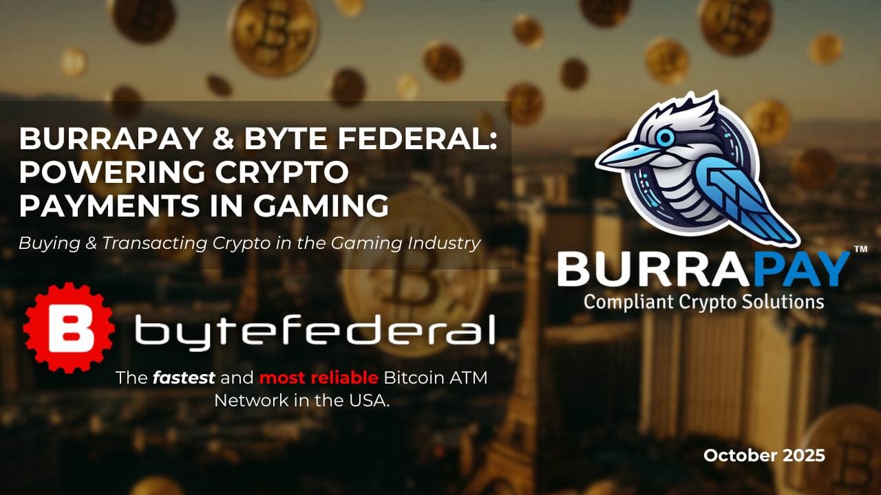 BurraPay Enters Into Agreement With Byte Federal for Crypto Exchange Services