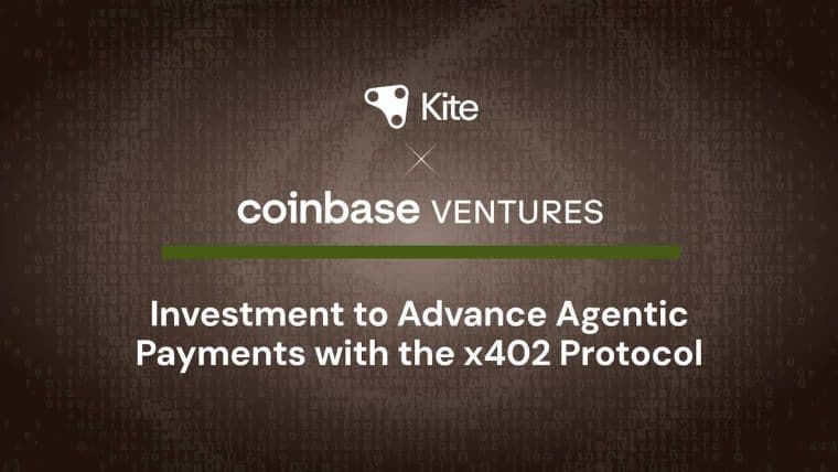 Kite Announces Investment From Coinbase Ventures to Advance Agentic Payments With the x402 Protocol