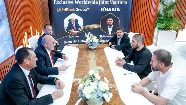 MultiBank Group and Khabib Nurmagomedov Launch an Exclusive Worldwide Multi-Billion-Dollar Joint Venture to Build the World’s First Regulated Tokenized Sports Ecosystem