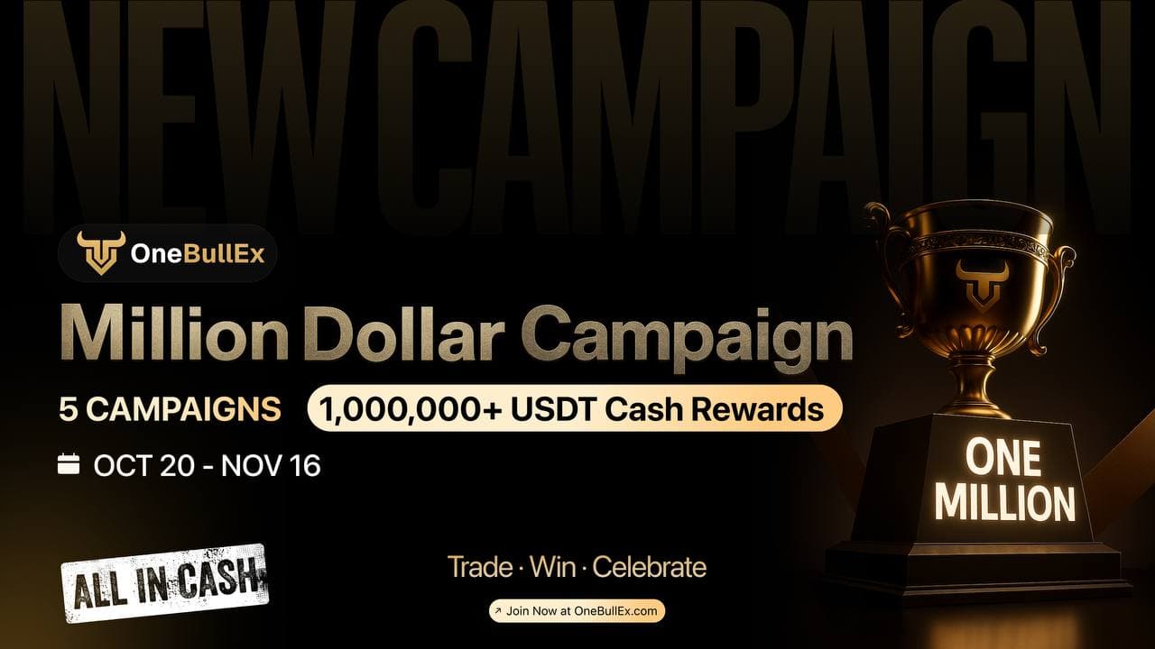 OneBullEx Launches Million-Dollar Trading Carnival - Five Campaigns, Countless Rewards