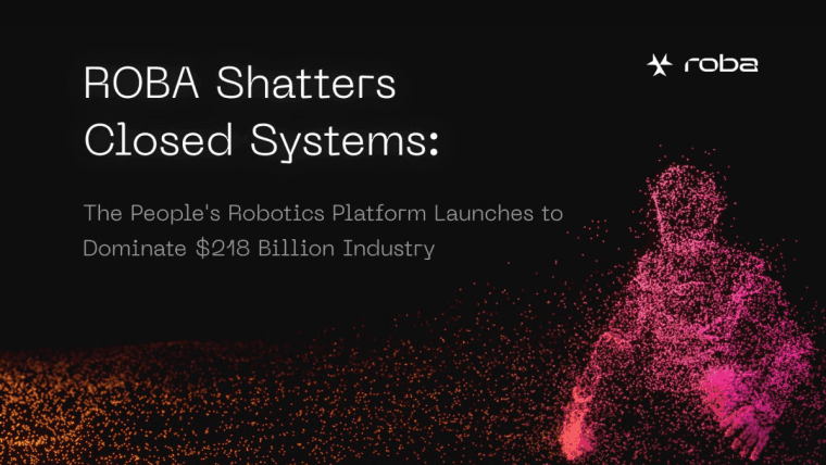 Roba Shatters Closed Systems: The People's Robotics Platform Launches to Dominate $218b Industry