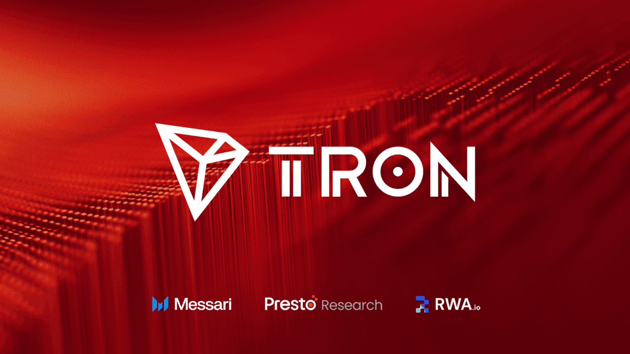 TRON Protocol Revenue Hits All-Time High of $1.2 Billion in Q3 as Messari, Presto, and RWA.io Analyze Ecosystem Growth