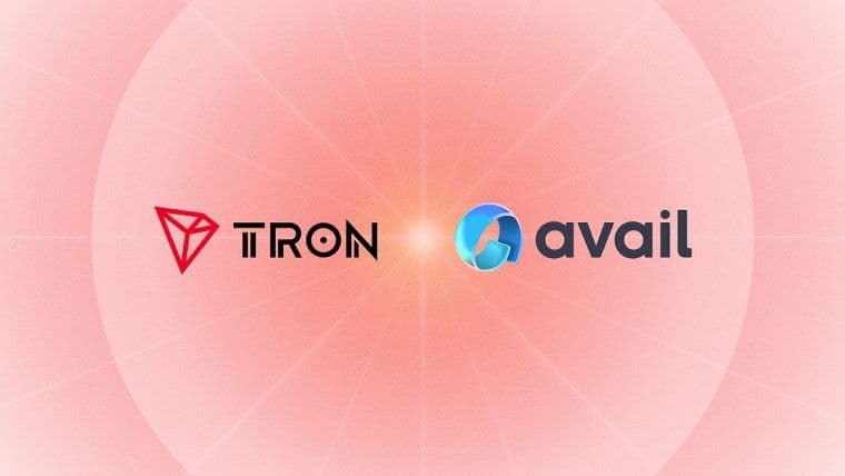 Avail Integration Enables TRON dApps and Users to Access Cross-Chain Liquidity and Unified Markets
