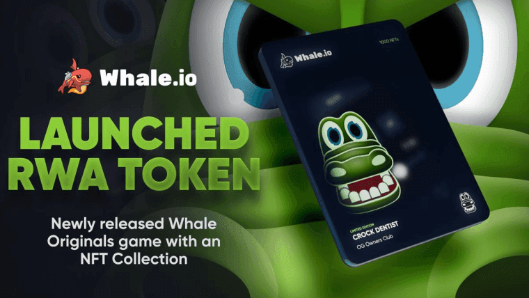 Whale.io Introduces Crock Dentist Game and Exclusive RWA NFT Collection