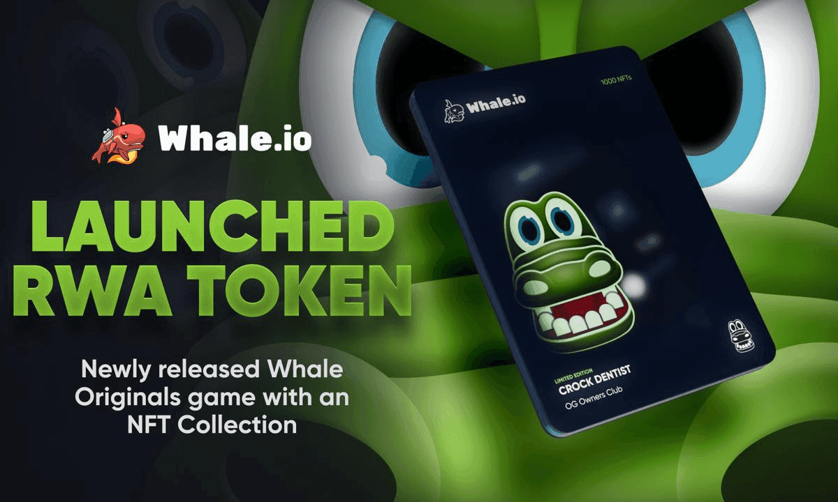 Whale.io Introduces Crock Dentist Game and Exclusive RWA NFT Collection