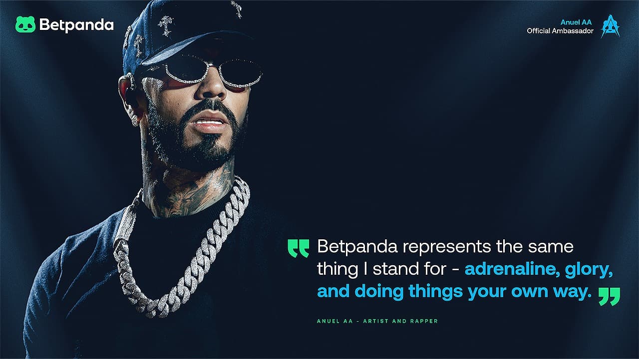 Anuel AA slutter sig til Betpanda som global ambassadør, udvider sammenkoblingen af musik, crypto og gaming