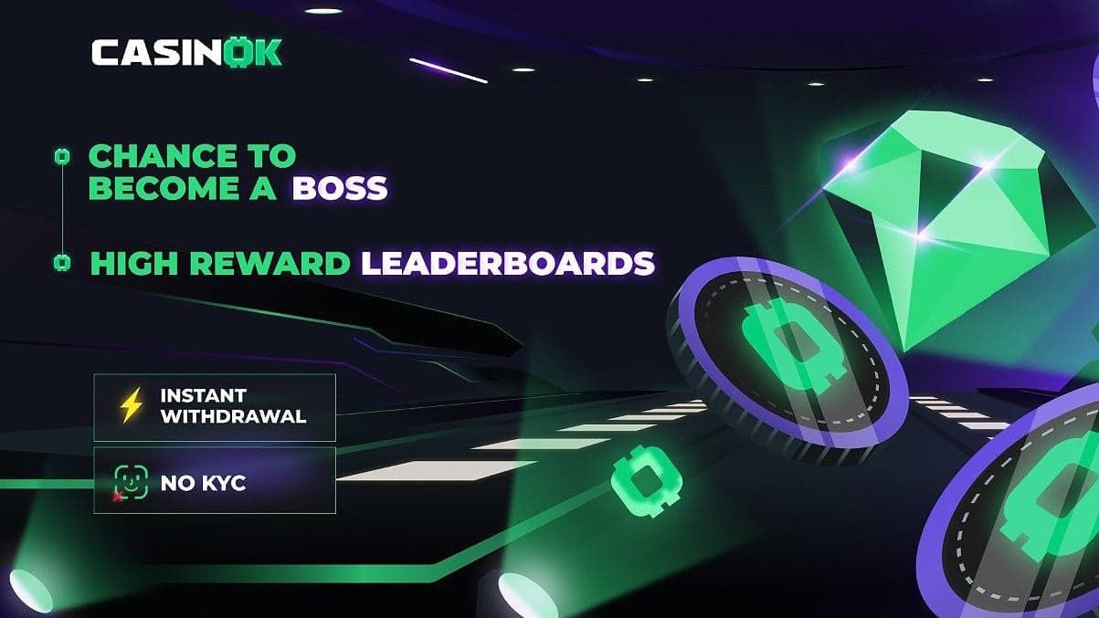 CasinOK Unveils Lightning Fast Crypto Withdrawals