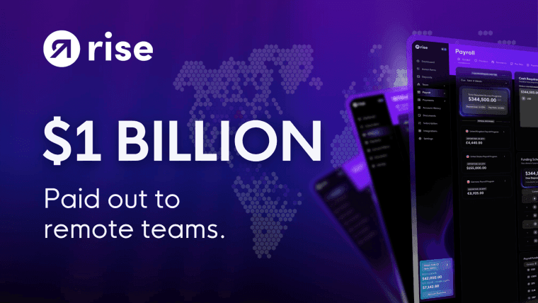 Rise Surpasses $1 Billion in Total Payroll Volume, Cementing Its Leadership in Hybrid Payroll