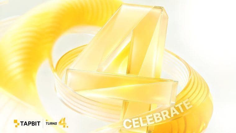 Tapbit Marks 4th Anniversary With Continued Focus on Innovation and User Trust