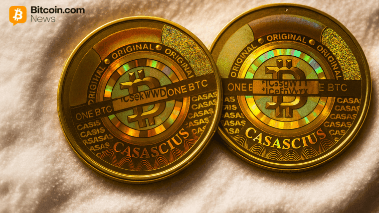 Casascius Classics Awaken: 2,000 BTC From 2011–2012 Shake off 13 Years of Sleep