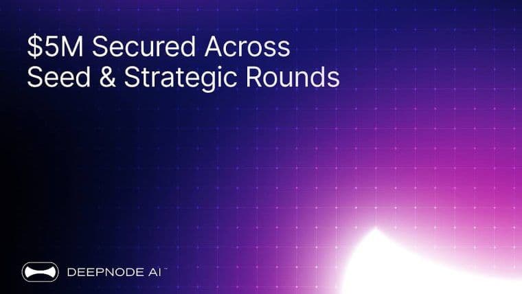 DeepNode Secures $5 Million Across Seed and Strategic Rounds to Build Open Intelligence Network
