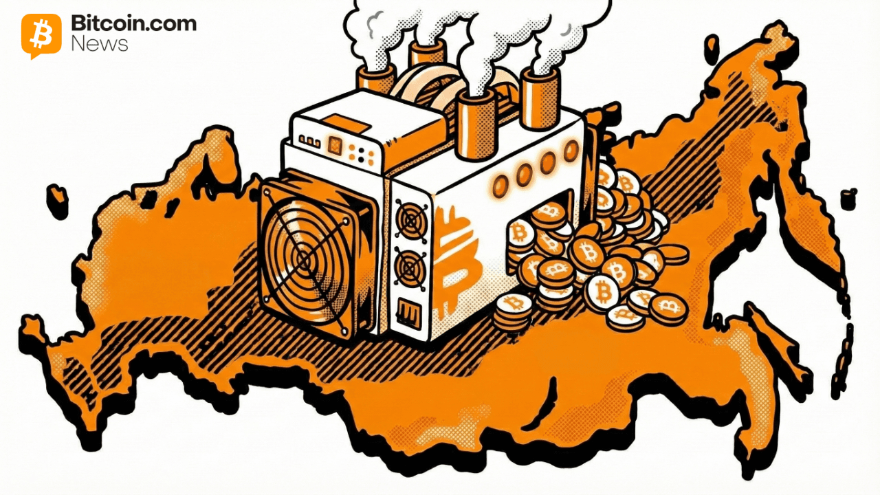 Banco Central da Rússia Reconhece a Mineração de Bitcoin como uma Atividade de Fortalecimento do Rublo