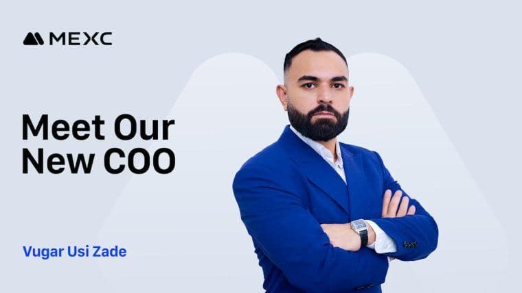 MEXC Appoints Vugar Usi as Chief Operating Officer to Accelerate Global Growth and Redefine User-First Crypto Trading Experience