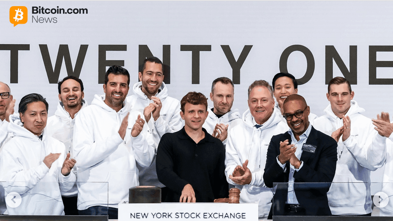 From SPAC to NYSE: XXI Opens Lower as Investors Size up Its Bitcoin Treasury Model