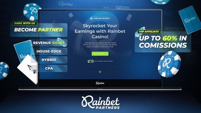 Rainbet Partners renforce la performance des affiliés crypto avec des conversions élevées et des taux compétitifs