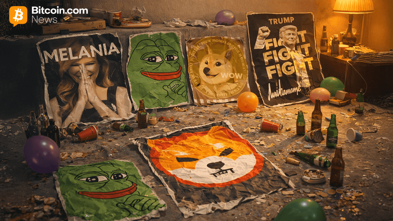 Meme Coins Efter Festen: Hvad 2025 Afslørede om Spekulation i Stor Skala
