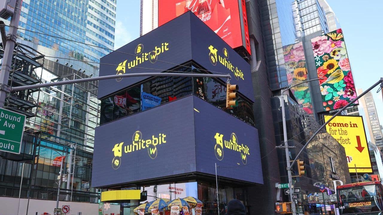 WhiteBIT Memperluas Secara Global dengan Peluncuran di AS dan Kampanye Times Square