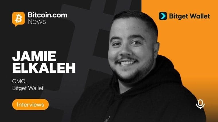 Rozhovor s Jamiem Elkalehom (Bitget Wallet): Presun kryptomeny do každodenných financií