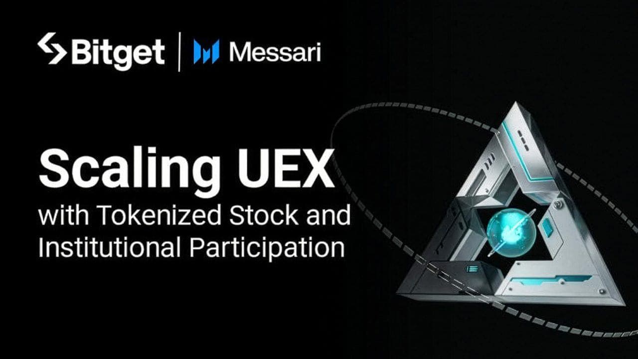 Messari Research: Il modello UEX di Bitget si espande con $18 miliardi in volume di azioni tokenizzate e l'82% di partecipazione istituzionale
