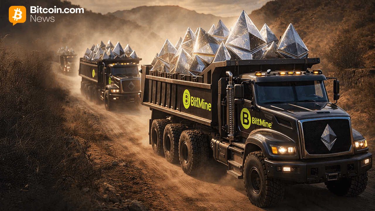 Bitmine, 한 주 만에 35,000 ETH 추가, 최고 이더리움 보유 회사로 자리매김
