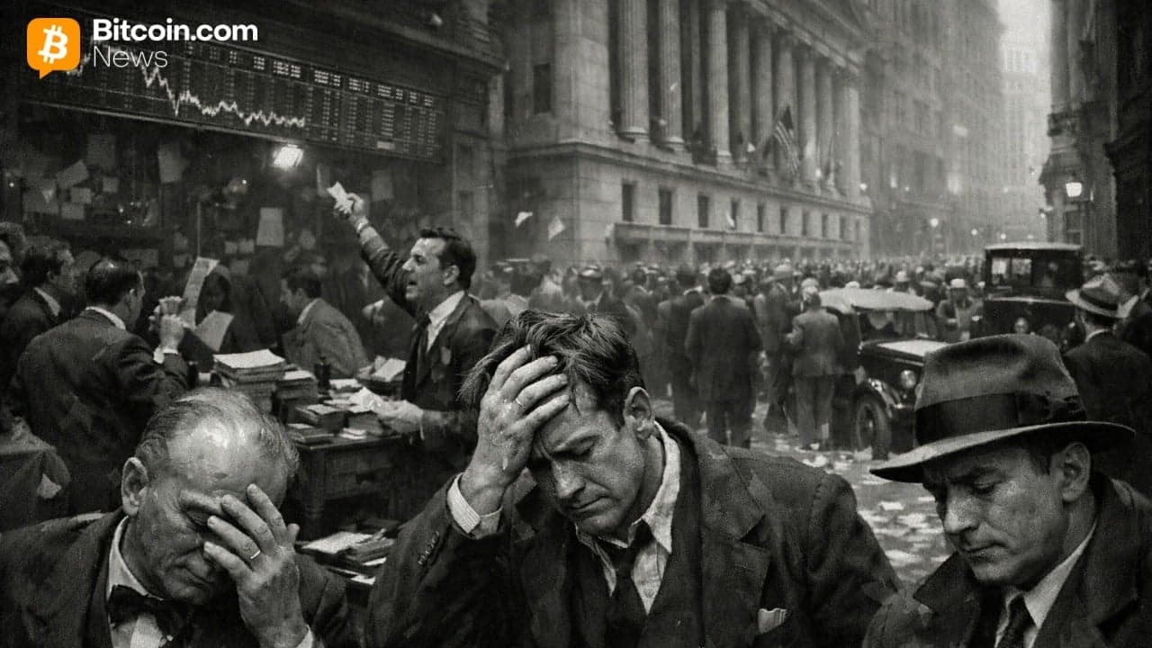 Strategist Warns Crypto Echoes 1929 With Bitcoin Driving Downside Risk Debate