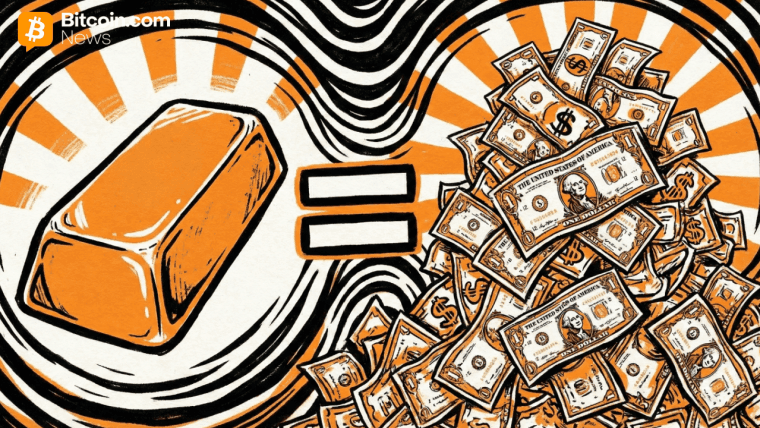 Vaneck: L'oro raggiungerà $184K se adottato come moneta ampia