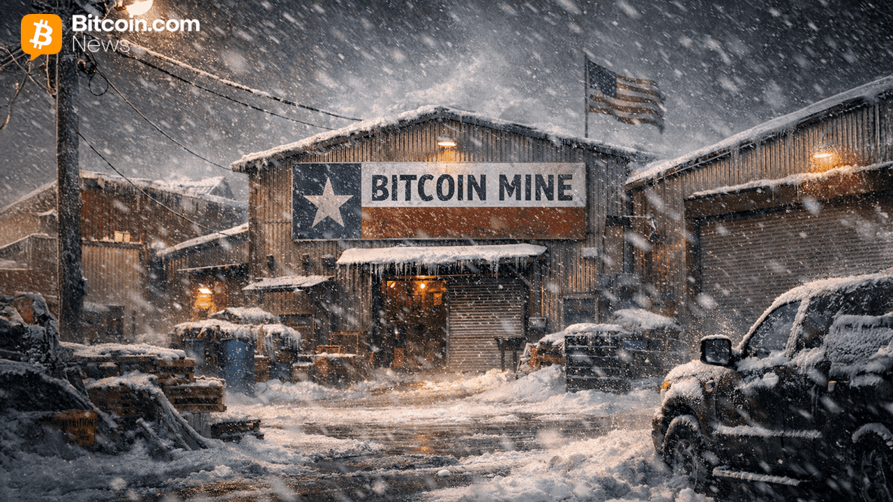 La tormenta invernal en EE. UU. afecta a la red de minería de Bitcoin, según Cryptoquant.