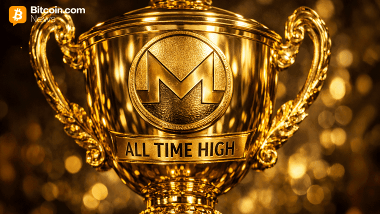 Monero преодолевает свой исторический ценовой максимум, стремясь занять место в топ-10.