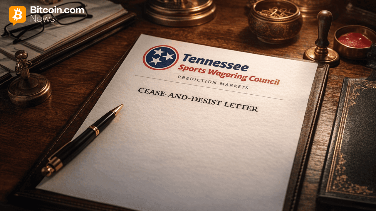 Kalshi, Polymarket et Crypto.com reçoivent des lettres de cessation et d'abstention des régulateurs du Tennessee
