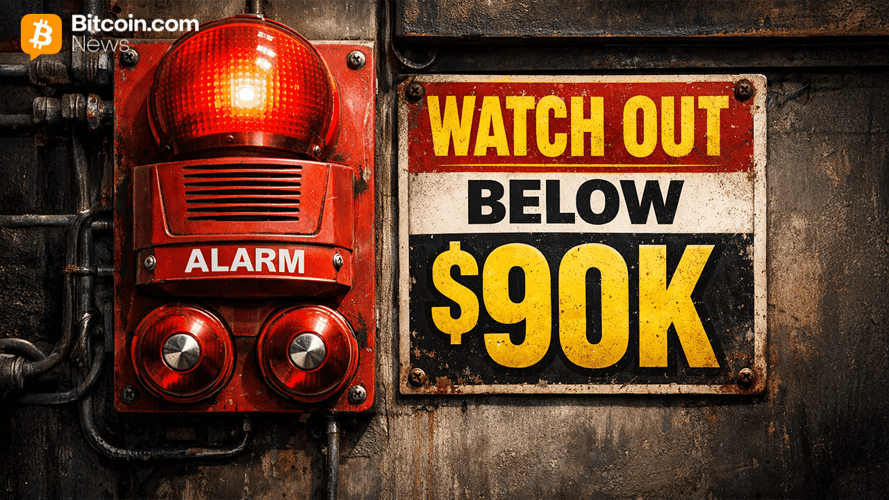 Bitcoin en dessous de 90 000 $ : les indicateurs techniques indiquent une vente forte alors que les craintes géopolitiques effacent les gains mensuels