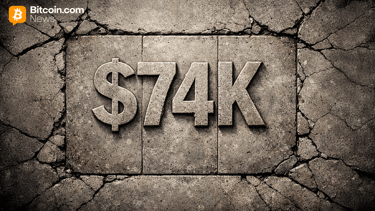 $74K พื้นของ Bitcoin: รากฐานนี้จะคงทนหรือแตกหักภายใต้แรงกดดัน?