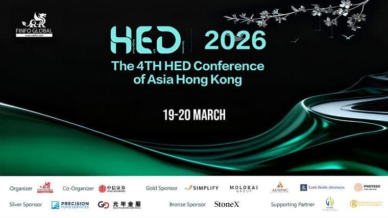 4. HED konference Asie svolá globální institucionální investory v Hongkongu v březnu 2026