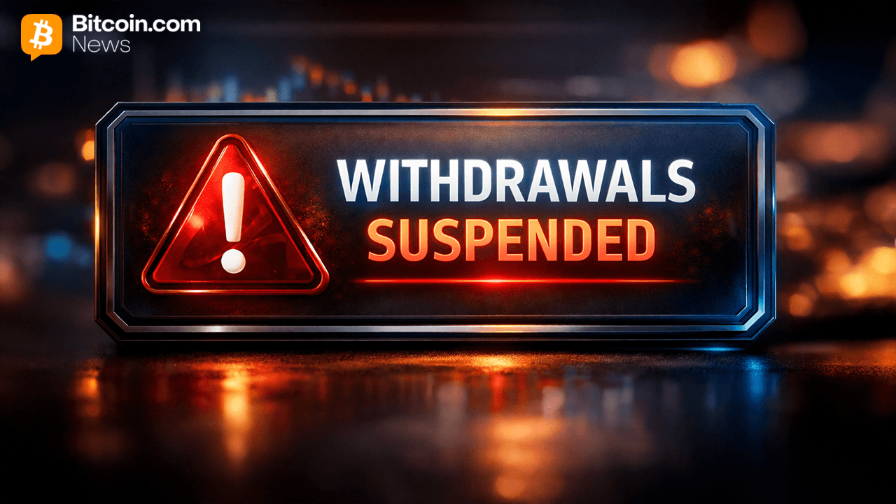 Blockfills Suspends Withdrawals While Bitcoin Tests Lower Levels