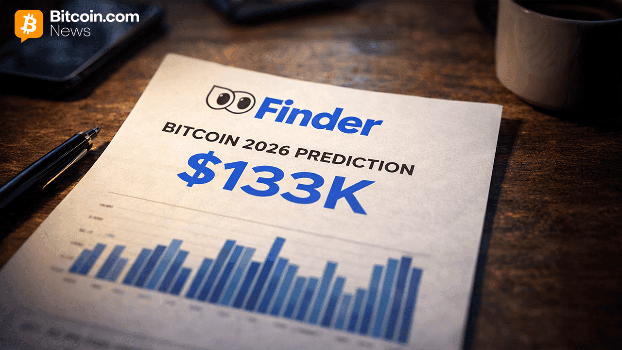 Finder'ın Son Anketi, 2026 Sonunda Bitcoin'in 133K Dolar Olacağını Öngörüyor