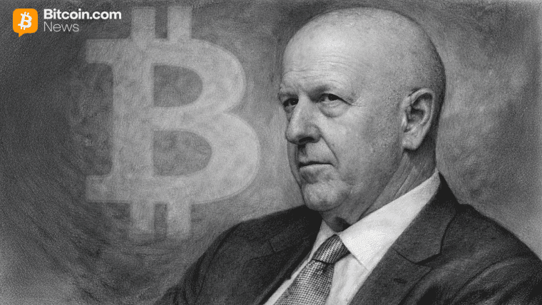 El director ejecutivo de Goldman Sachs, David Solomon, se autodenomina «observador» al revelar una pequeña inversión en BTC.