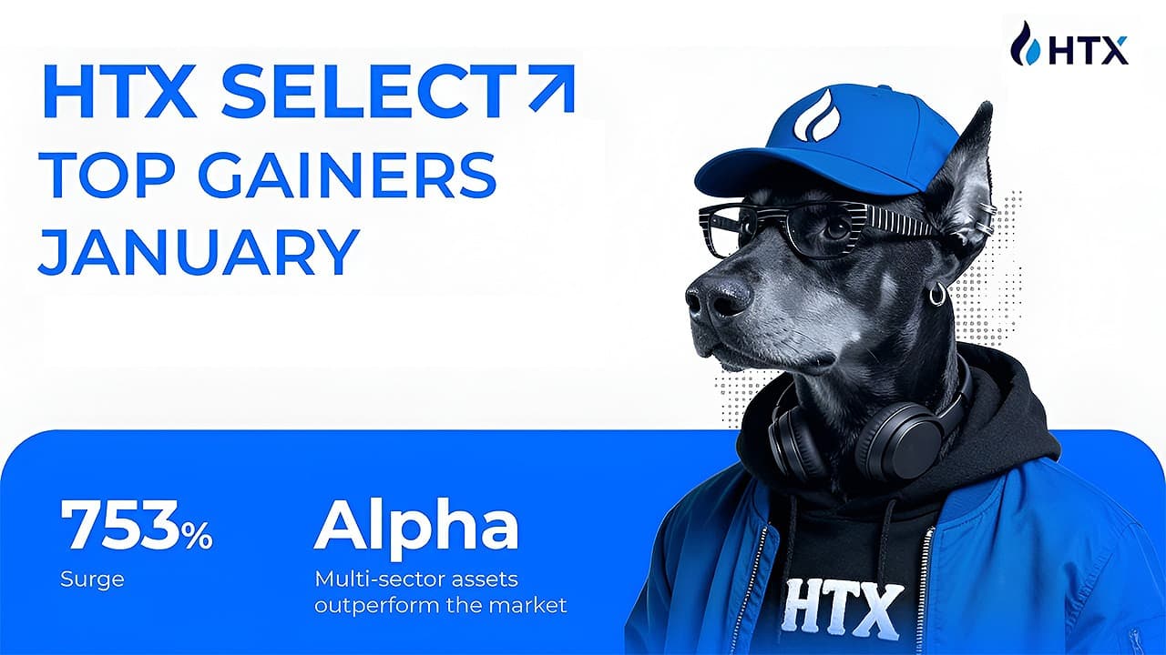 Op til 753% Gevinster! "HTX Select" Januar Noteringer Resumé: Fangende Alpha Mod Trenden, da Multi-sektor Aktiver Overgår Markedet