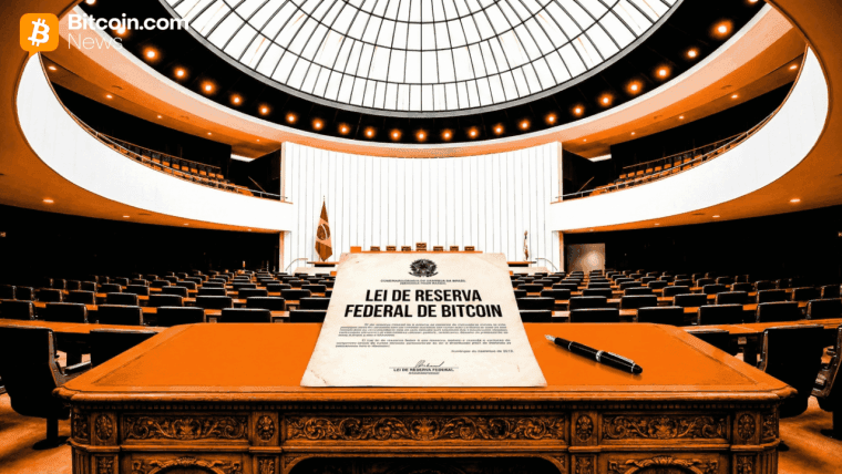 ร่างกฎหมายการสำรอง Bitcoin เชิงกลยุทธ์ที่อนุญาตให้บราซิลสามารถซื้อสูงสุดถึง 1 ล้าน BTC ได้ถูกแนะนำอีกครั้งในสภาคองเกรส
